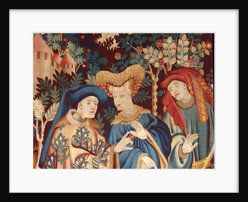 Devonshire Hunting Tapestry detail by Anonymous