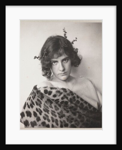 Woman in Leopard Skin (Chloe) (Ethel Reed) by Fred Holland Day