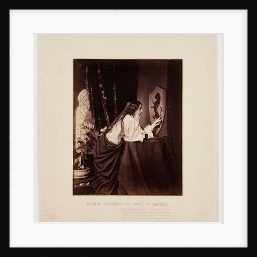 Elaine Watching The Shield of Lancelot by Henry Peach Robinson
