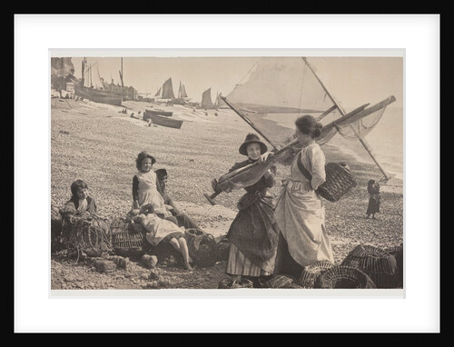 Gossip on the Beach by Henry Peach Robinson