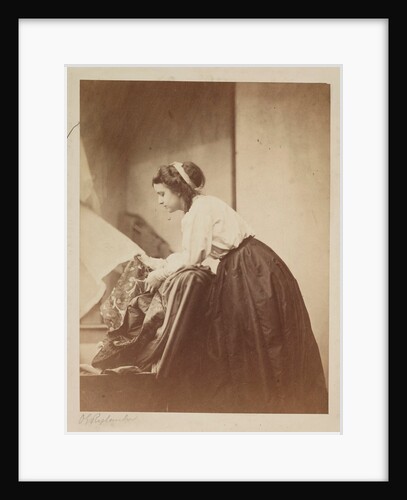 Matching the Pattern by Oscar Gustav Rejlander