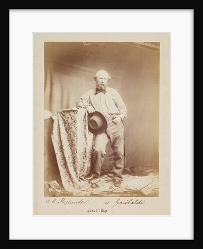 Rejlander as Garibaldi by Oscar Gustav Rejlander