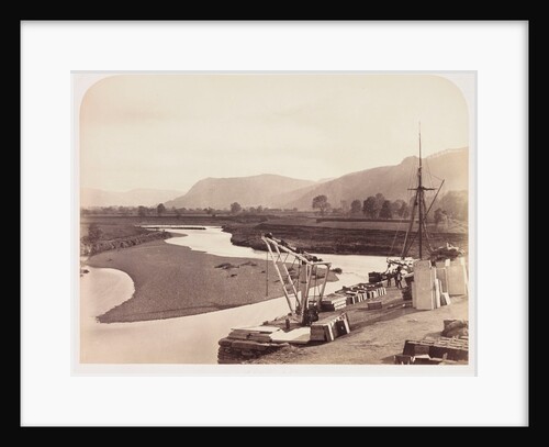 Slate Pier by Roger Fenton