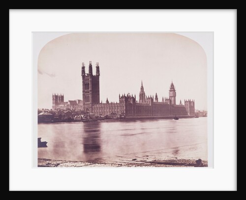 Houses of Parliament from Lambeth Palace by Roger Fenton