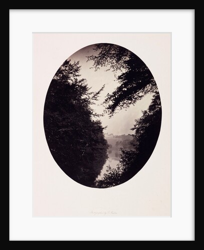 Harewood House from Across the Lake by Roger Fenton