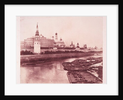 South Front of the Kremlin From the West by Roger Fenton