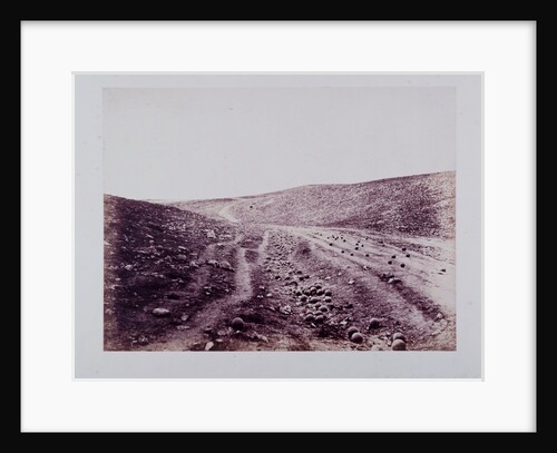 The Valley of the Shadow of Death by Roger Fenton