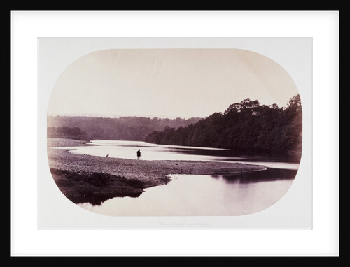 Down the Ribble near Ribchester by Roger Fenton