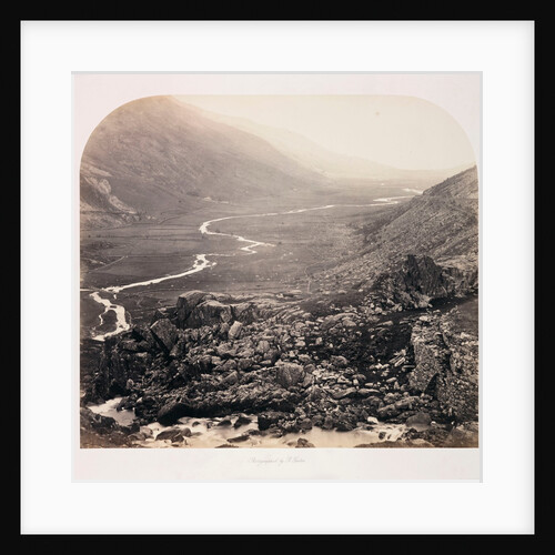 Nant Ffrancon Pass by Roger Fenton