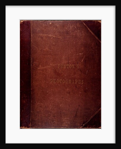 Book cover of Fenton's Photographs by Roger Fenton
