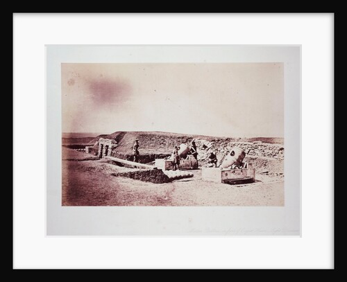 Mortar Batteries in Front of Piquet House by Roger Fenton