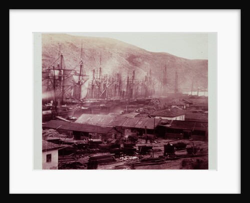 Railway Sheds and Workshop by Roger Fenton