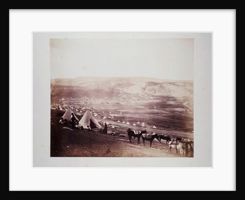 Cavalry Camp by Roger Fenton
