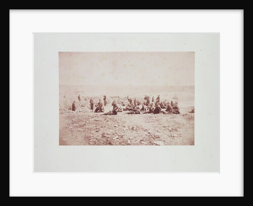 The French Redoubt at Inkermann by Roger Fenton