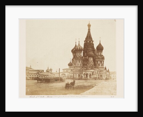 Church of St Vasili by Roger Fenton