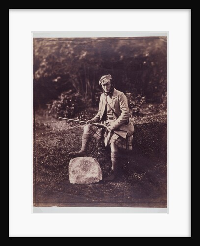 A Ghillie at Balmoral by Roger Fenton