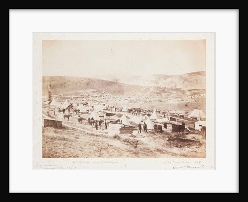 Camp at Sebastopol by Roger Fenton