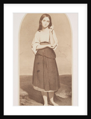 Portrait of a girl by Roger Fenton