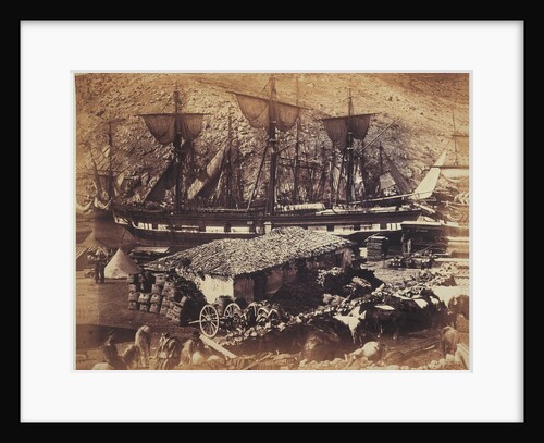 The Harbour at Balaclava by Roger Fenton