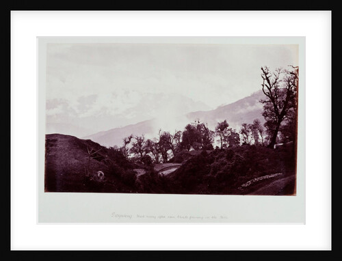 Darjeeling mist rising by Samuel Bourne