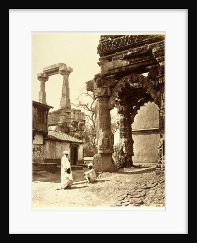 Ruins of the Rudra Mahalaya at Siddhpur by Samuel Bourne