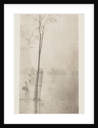 Spring Showers - The Street Cleaner by Alfred Stieglitz