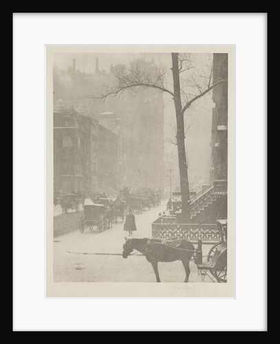 Winter - New York by Alfred Stieglitz