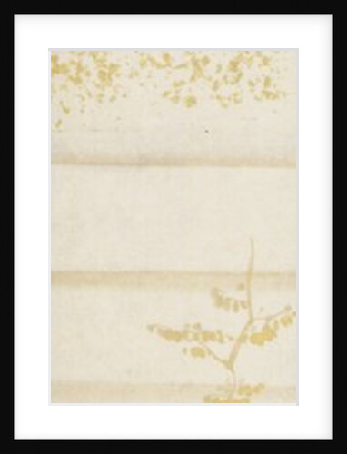 Oriental cream patterned strip by Unknown