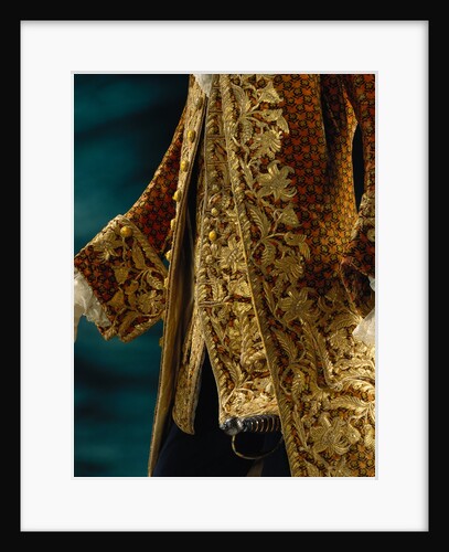 Dress coat and waistcoat, detail. Italy, 18th century by Anonymous