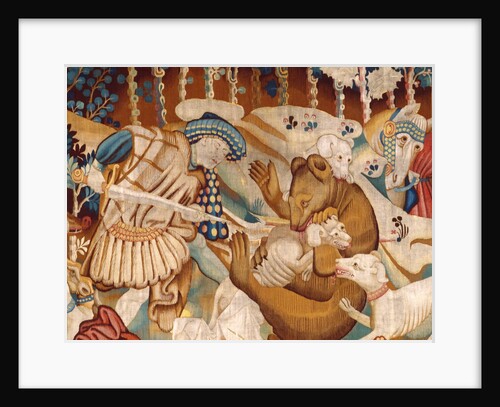 Devonshire Hunting Tapestry detail by Anonymous