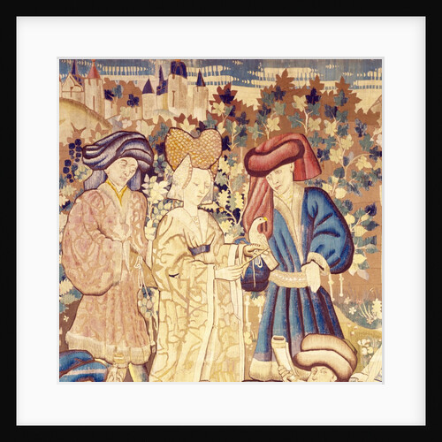 Devonshire Hunting Tapestry detail by Anonymous