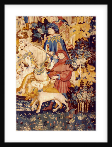 Devonshire Hunting Tapestry detail by Anonymous