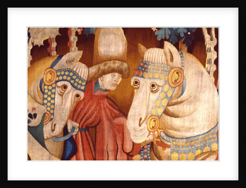 Devonshire Hunting Tapestry detail by Anonymous