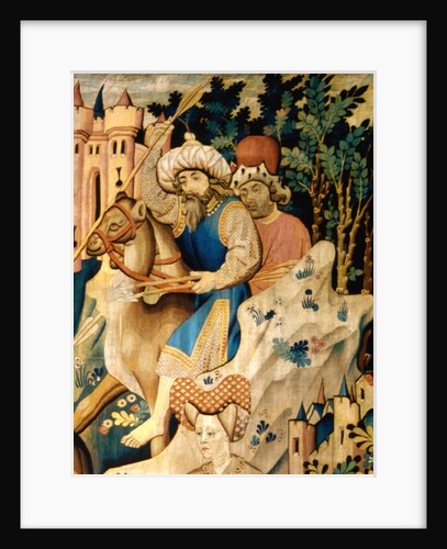 Devonshire Hunting Tapestry detail by Anonymous