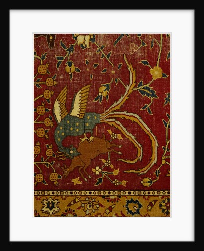The Fremlin Carpet, detail. India, 17th century by Anonymous