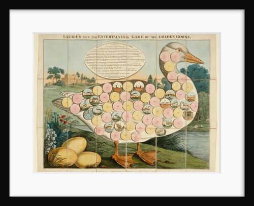 Laurie's New and Entertaining Game of the Golden Goose board game by Unknown