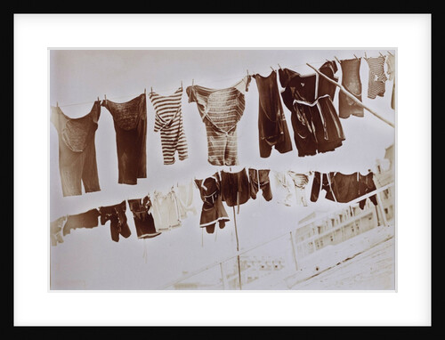 Two Lines of Washing by Andrew Pitcairn-Knowles