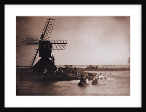 Skating on Dutch Canals by Andrew Pitcairn-Knowles