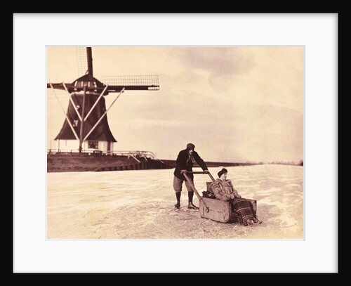 A Typical Frisian Scene by Andrew Pitcairn-Knowles