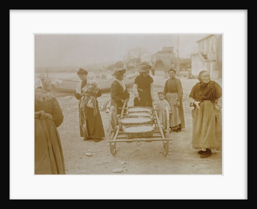Baskets on Cart by Andrew Pitcairn-Knowles