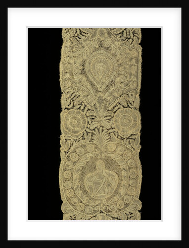 Pair of lace lappets by Unknown