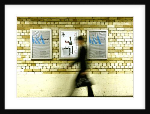 Entrance to the Museum from the London Underground foot tunnel by Anonymous