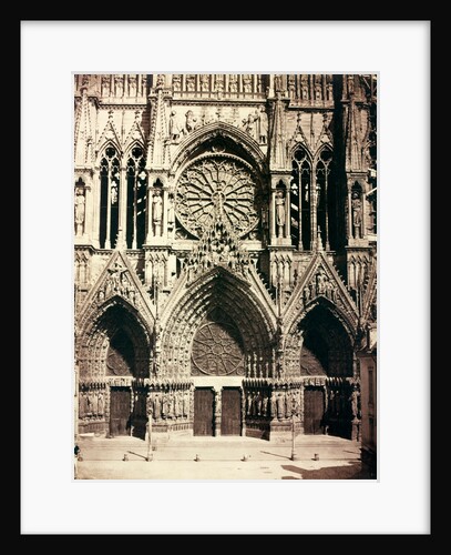 Rheims Cathedral by Louis Auguste Bisson