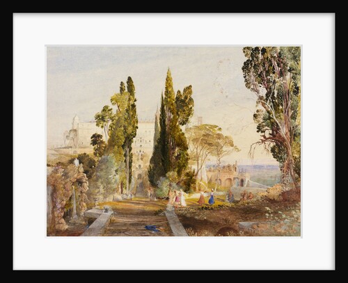 The Villa D'Este by Samuel Palmer