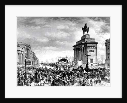 The Funeral Procession of Arthur Wellesley, 1st Duke of Wellington by Thomas Picken; Louis Haghe
