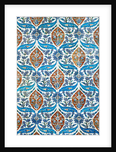 Panel of 24 tiles by Unknown
