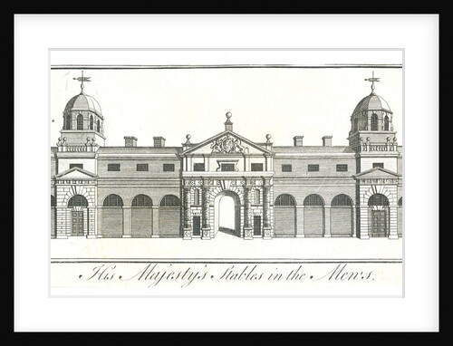 His Majesty's Stables in The Mews by William Kent