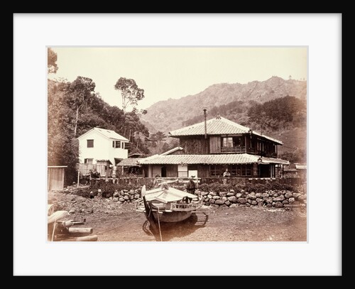 A Japanese Cottage by Unknown