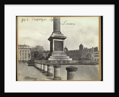 Trafalgar Square, London by Francis Frith & Co.