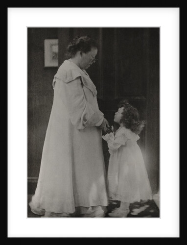 Mrs Hinkson and her daughter by Frederick Hollyer